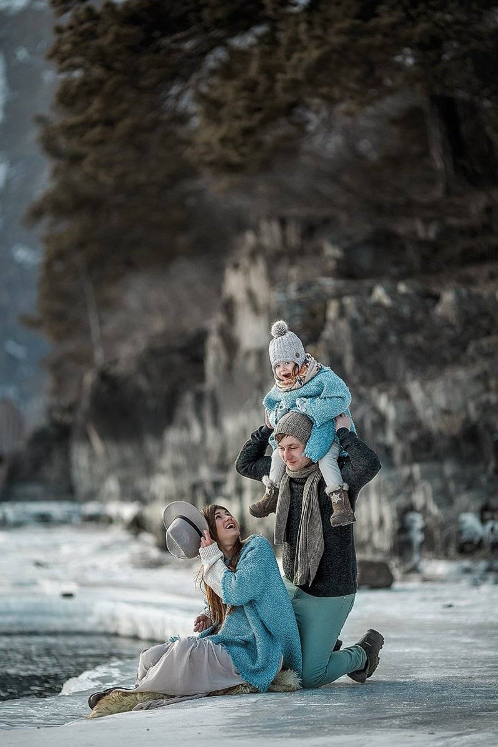 семья, дети, природа, горы, девушка, Татьяна Куртукова