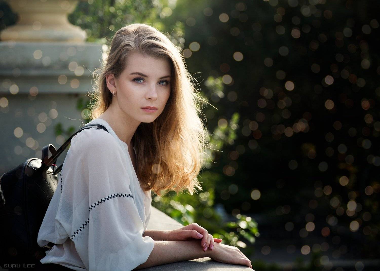 portrait girl outdoor beautiful blonde, ЛЕВАН ТАВАДЗЕ