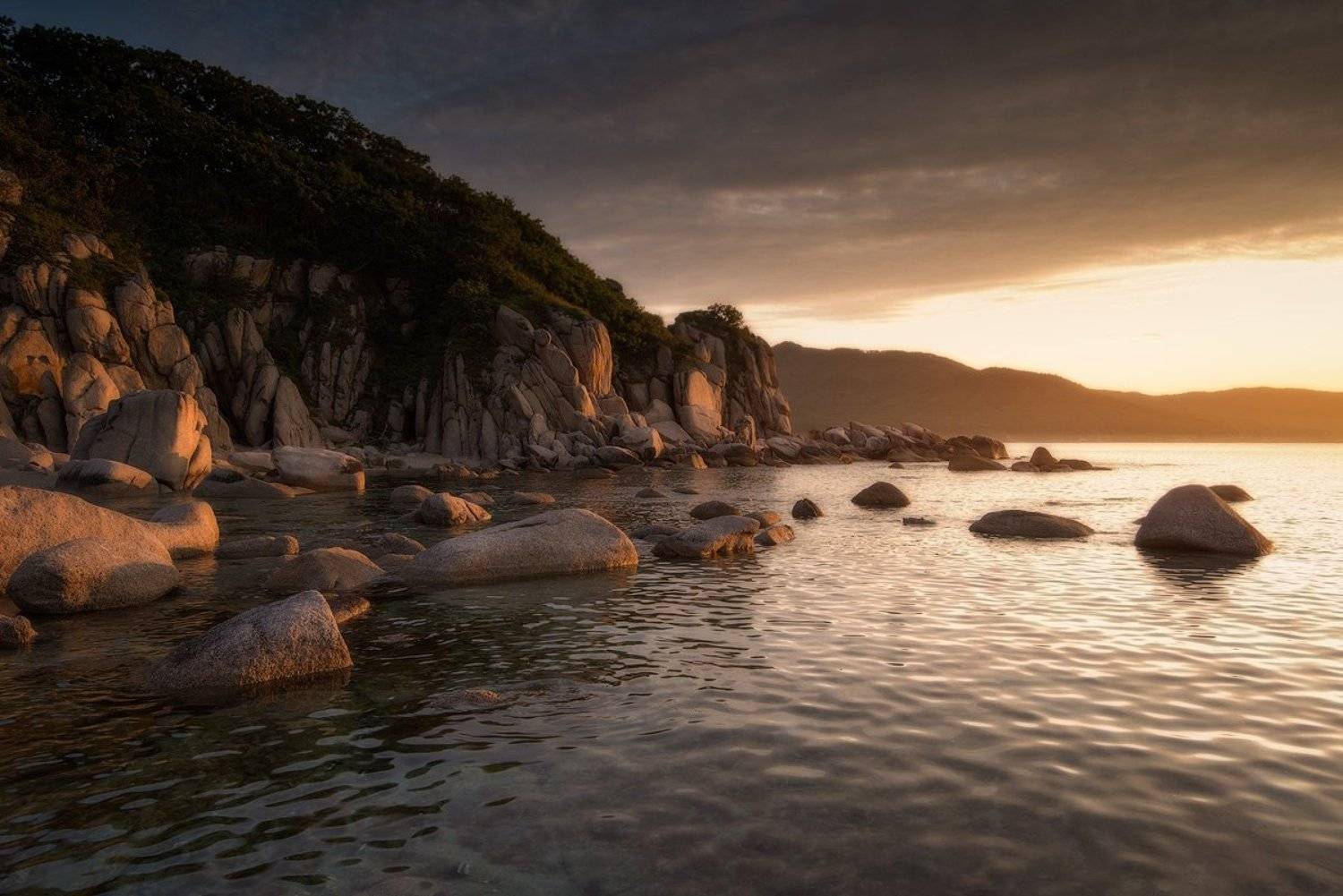 приморский край, море, солнце, рассвет, море, побережье, Сорокин Алексей