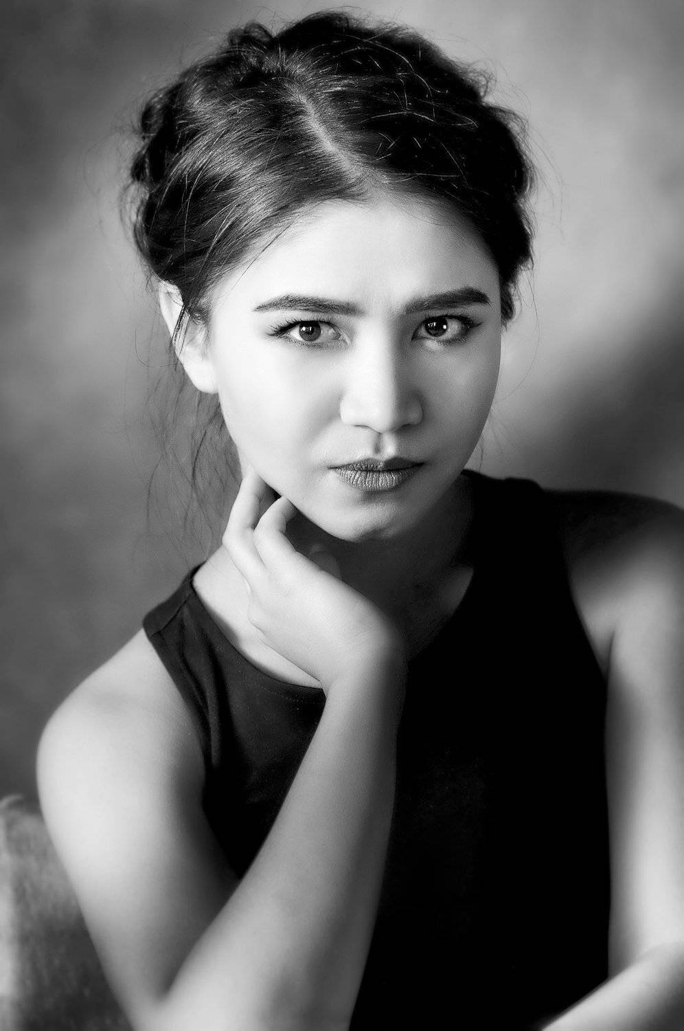 портрет ч/б взгляд, Александр Демин