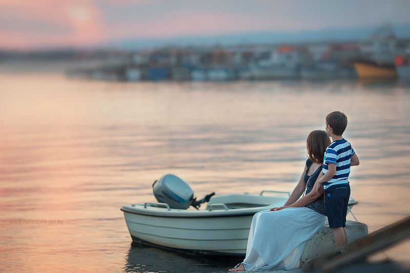 Закат фото превью