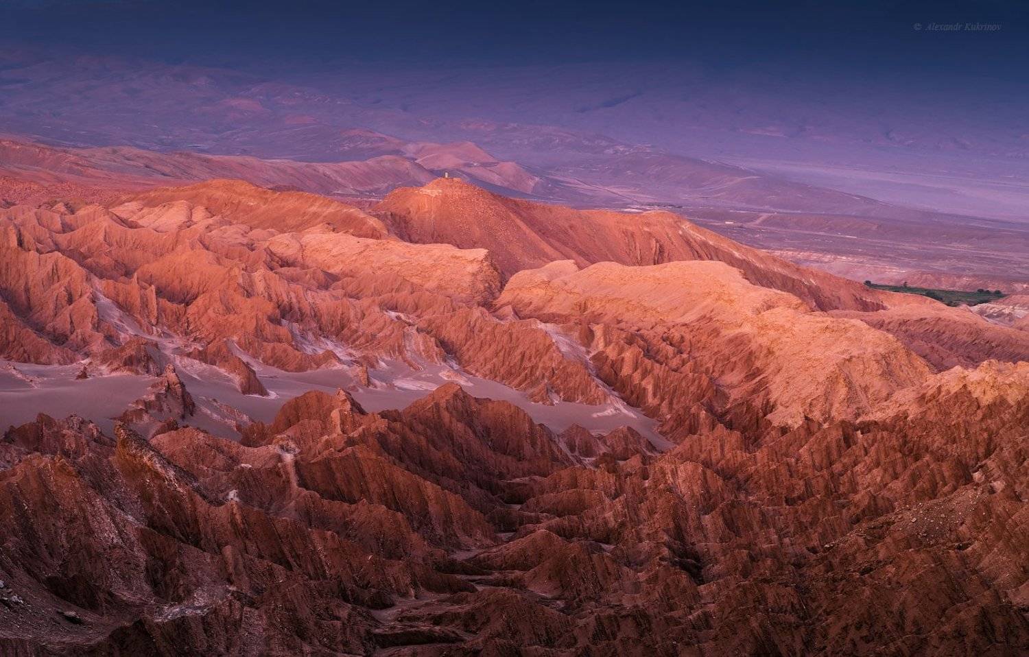 пейзаж, закат вечер, san pedro de atacama, chili, Александр Кукринов