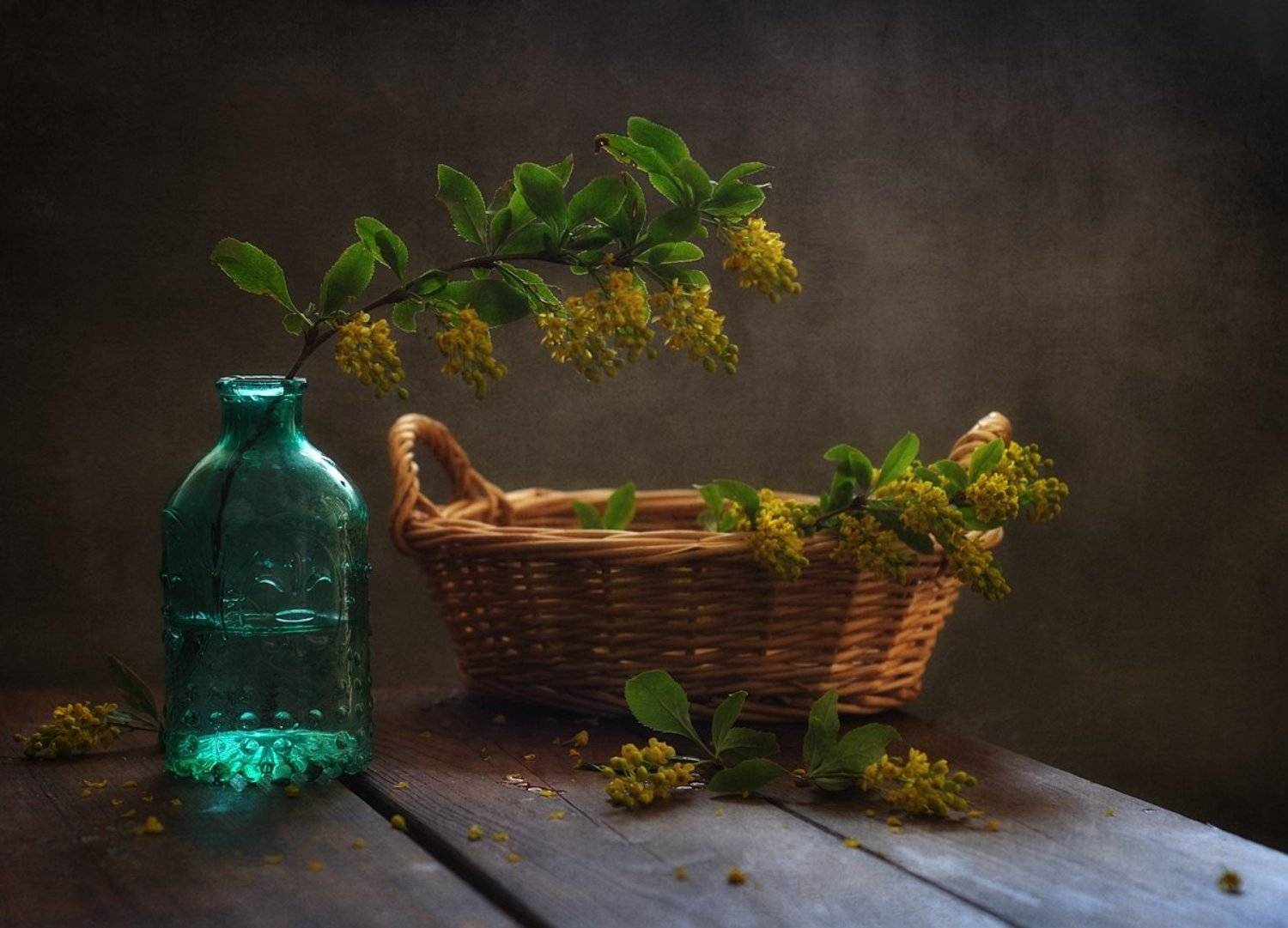 натюрморт,цветы,барбарис, Наталия