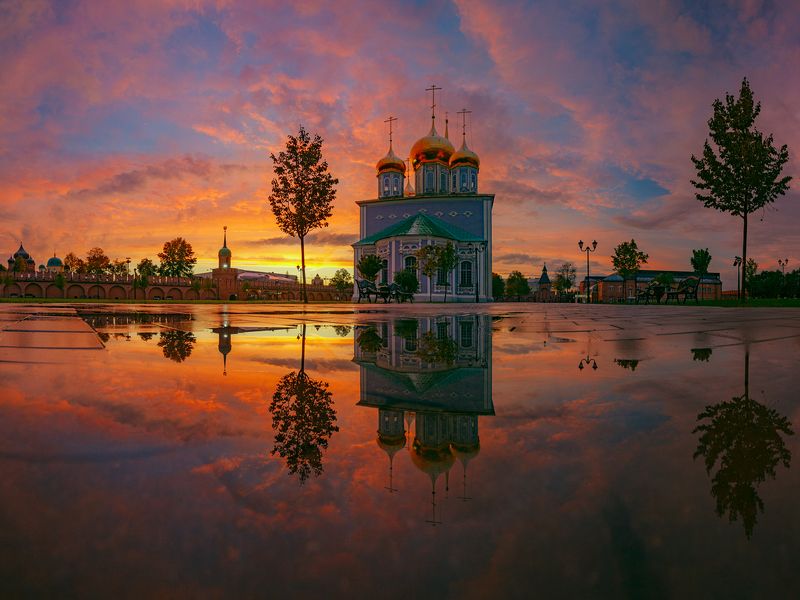 Вечер в Тульском Кремле