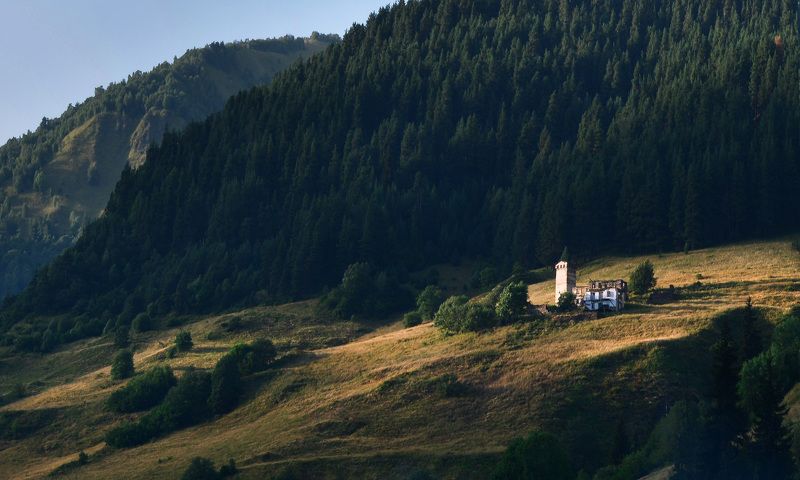caucasus, georgia, кавказ, горы, svanetia The Svanian Tower фото превью