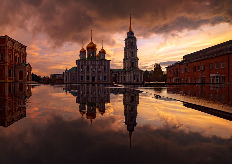тула Успенский собор в октябре фото превью