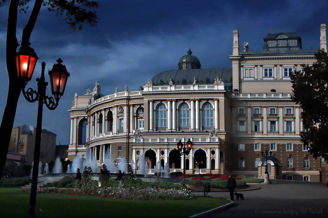 одесса,	опера,	украина, Melnik-oy Serg-N-