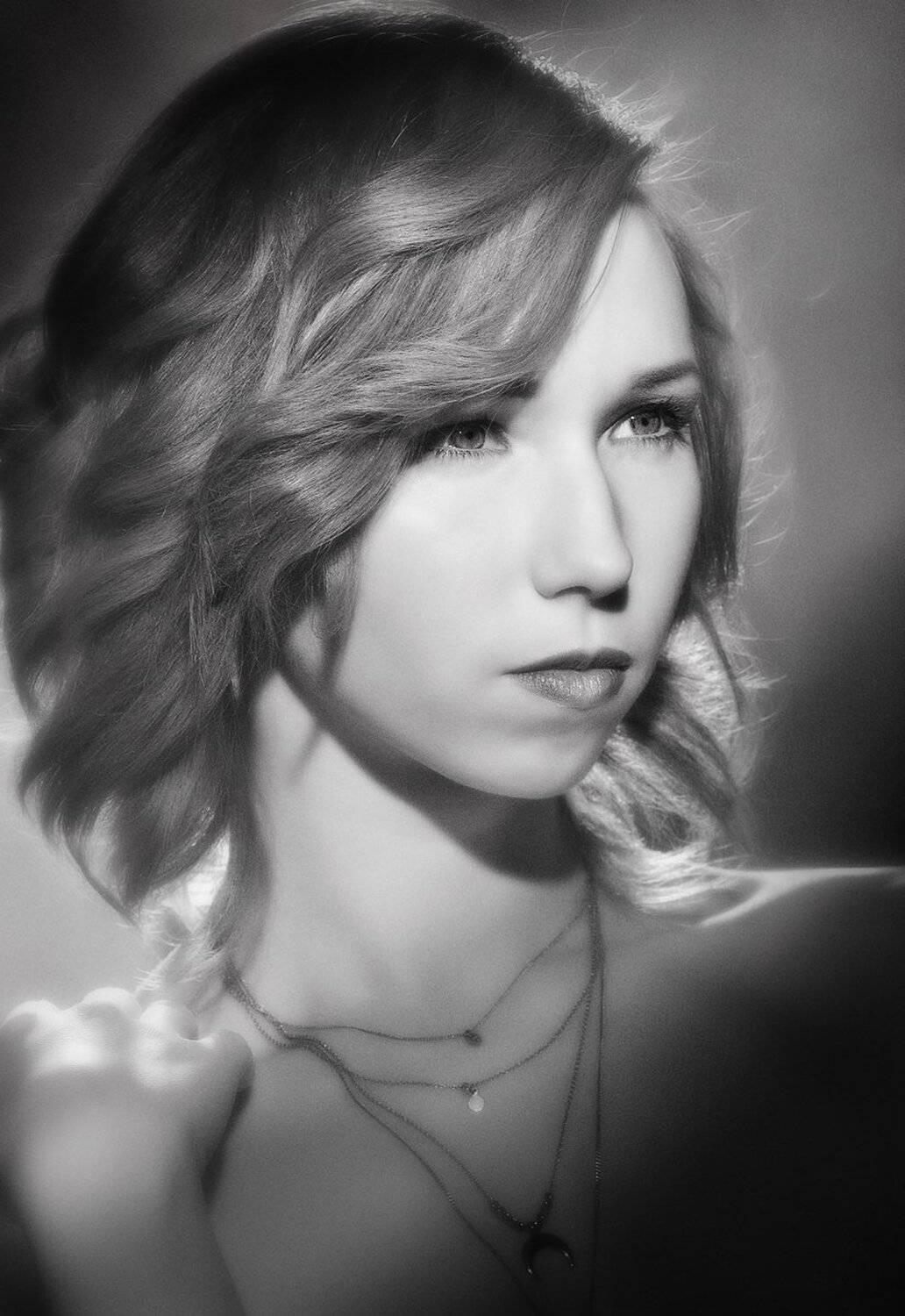 портрет ч/б взгляд, Александр Демин