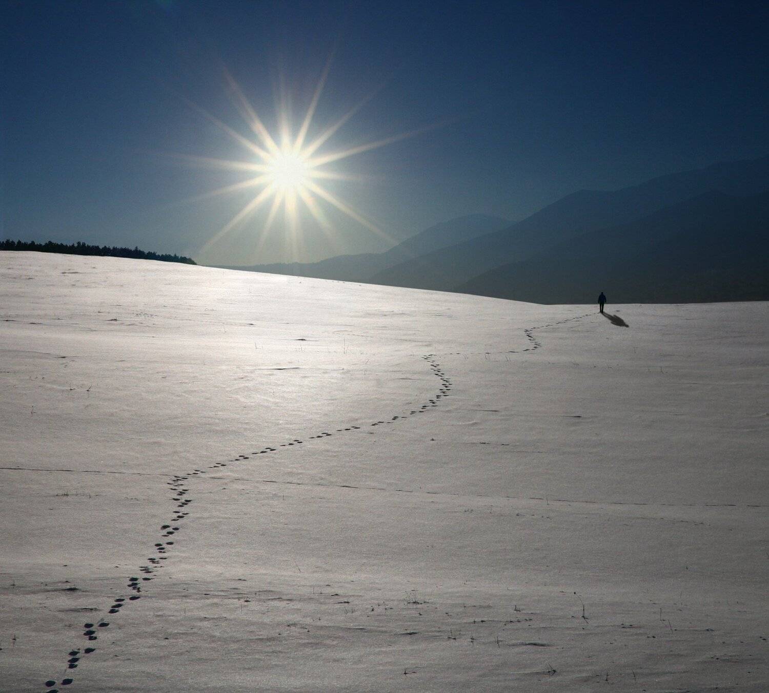 зима снег горы, Иванчиков Дмитрий