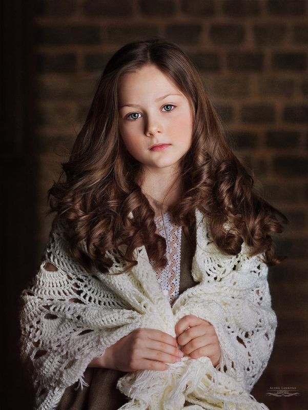 портрет, девочка, глаза, ребенок, ретро, взгляд, алина ланкина *** фото превью