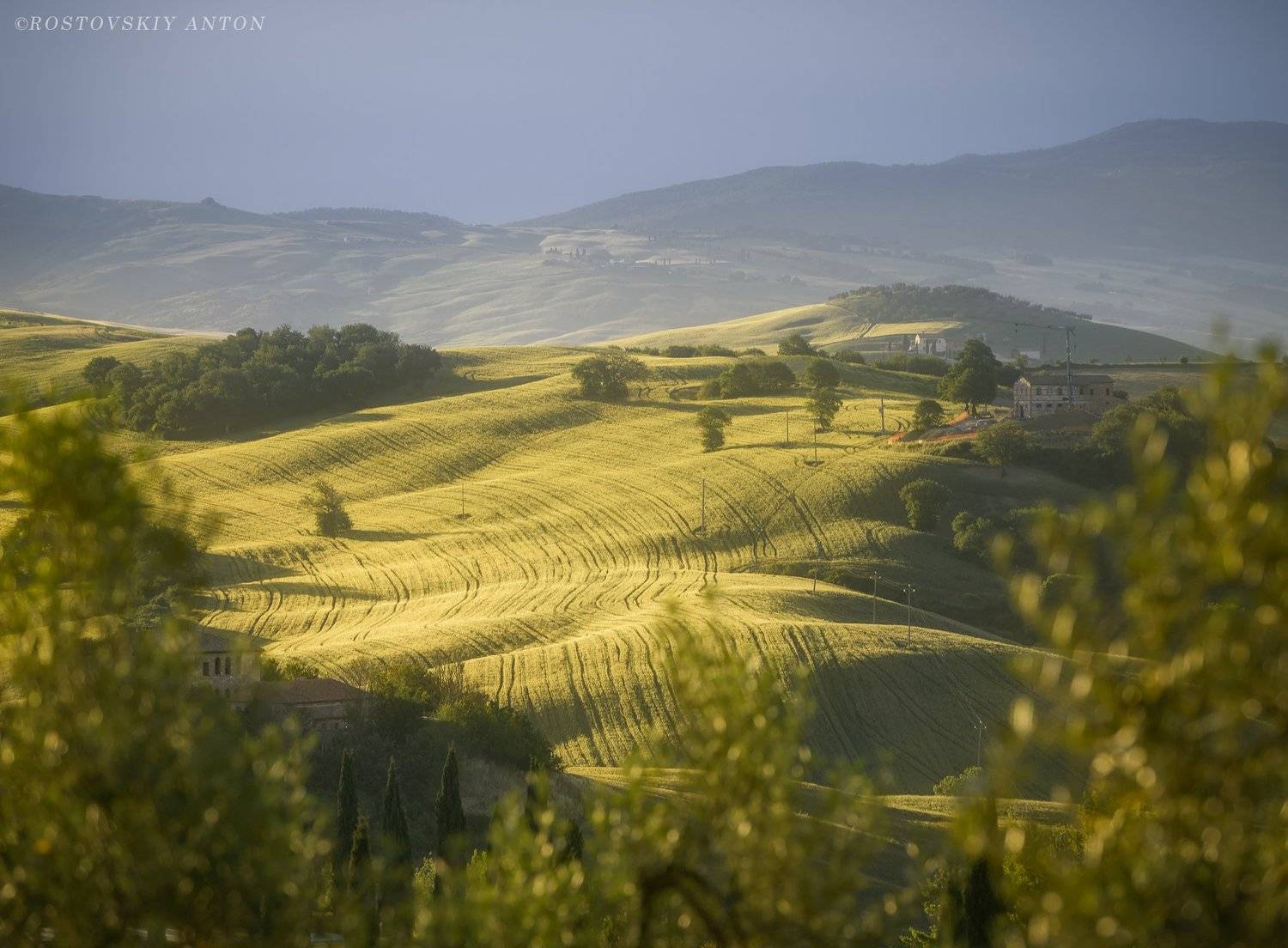 Тоскана, фототур, Италия, утро, весна, Val d&rsquo;Orcia, Антон Ростовский
