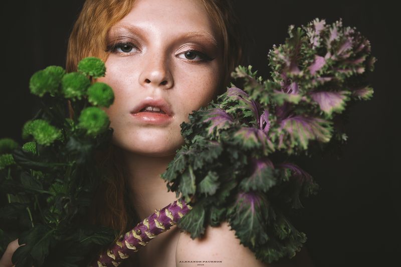 art, body, girl, skin, beauty, flowers, portrait Holy Aroma фото превью