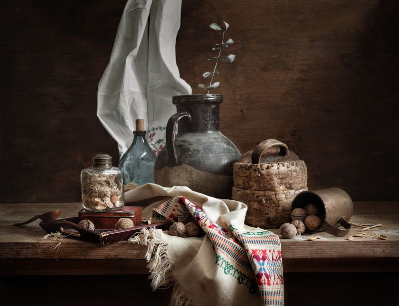 натюрморт, still life Деревенский натюрморт фото превью