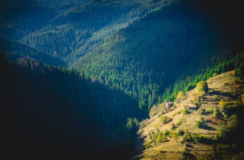 Rodopy mountains