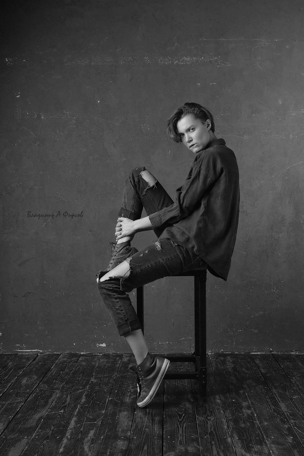 девушка, портрет, студия, Владимир Фирсов