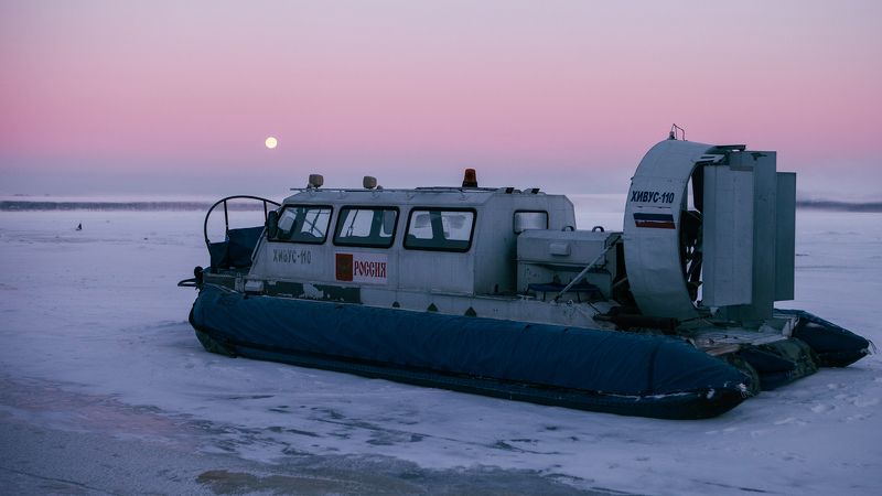 Полнолуние над Волгой. фото превью