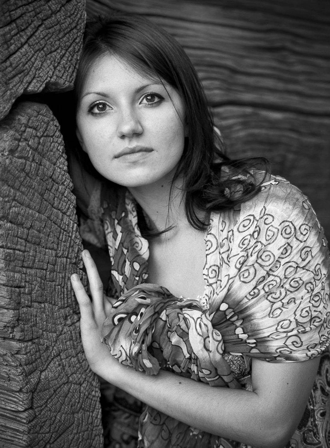 девушка, село, портрет, b&w, пленка, деревня, красота, глаза, Сергей