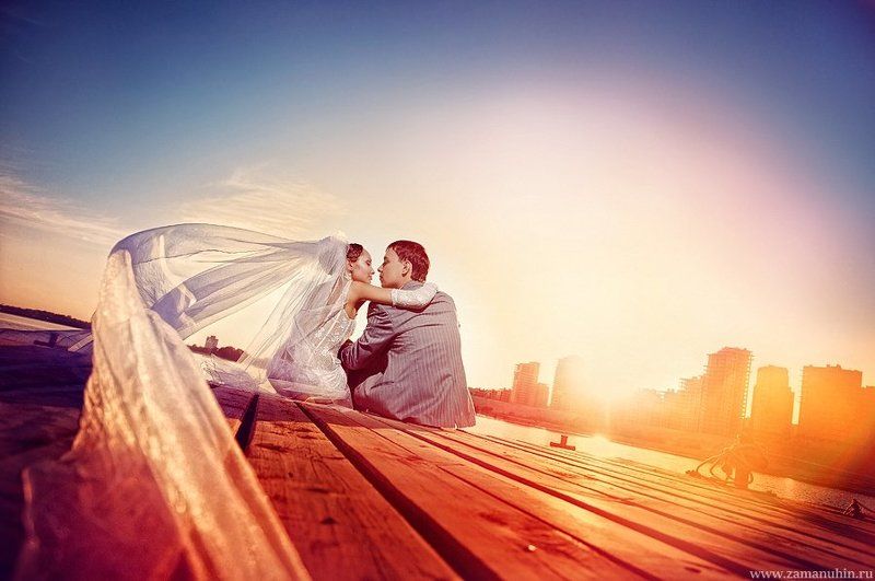 свадебная фотография, свадебный фотограф, свадебная фотосъёмка, казань, иван заманухин, ivan zamanuhin, kazan, wedding, На пирсе фото превью