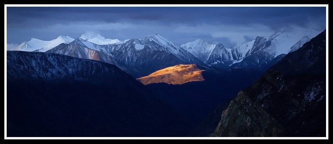 верховья л.карагема, утро, пер. тамма, алтай, АНАТОЛИЙ ДОВЫДЕНКО