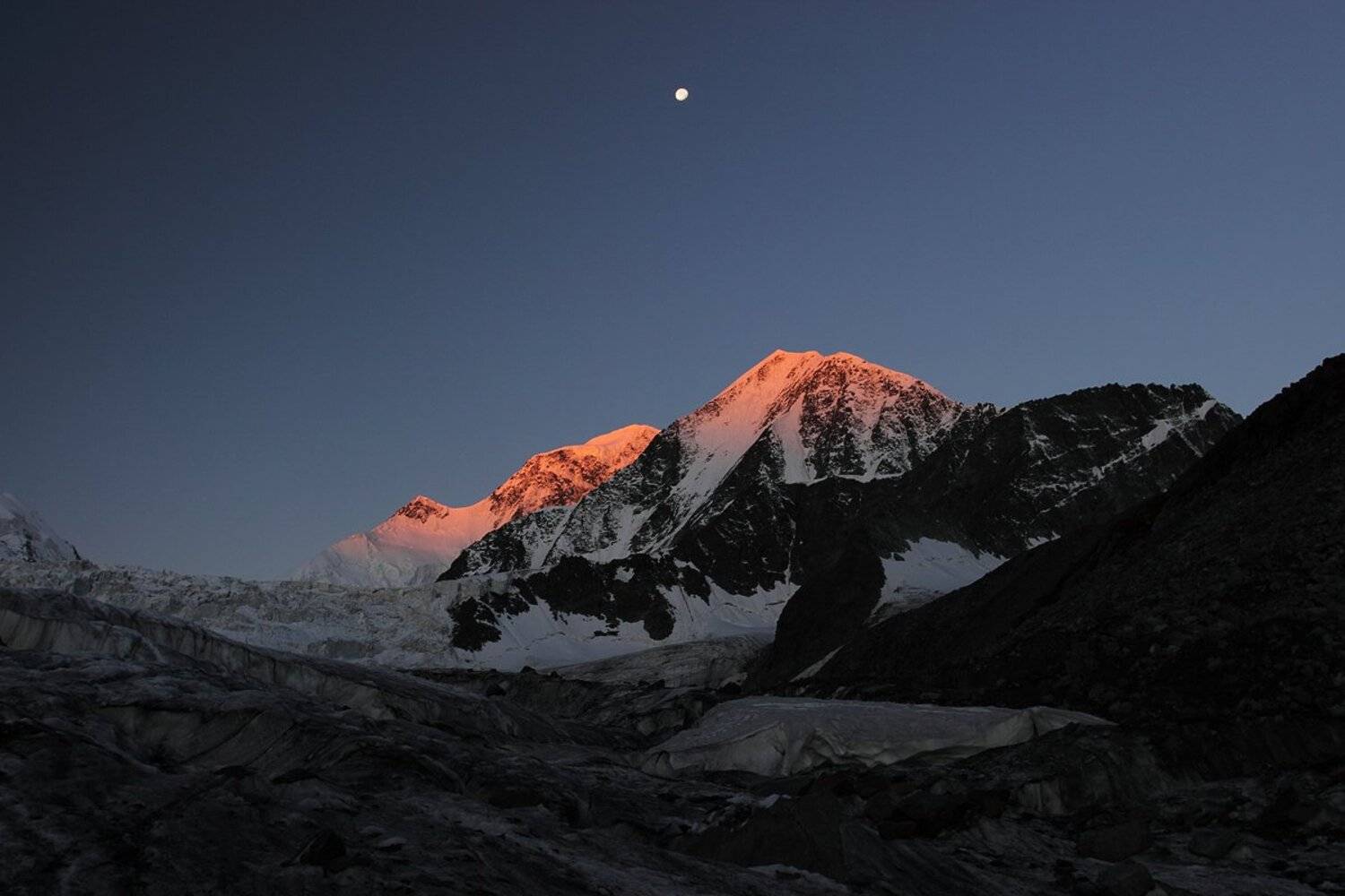 ледник менсу, ледник сапожникова, белуха, делоне, алтай, Artem