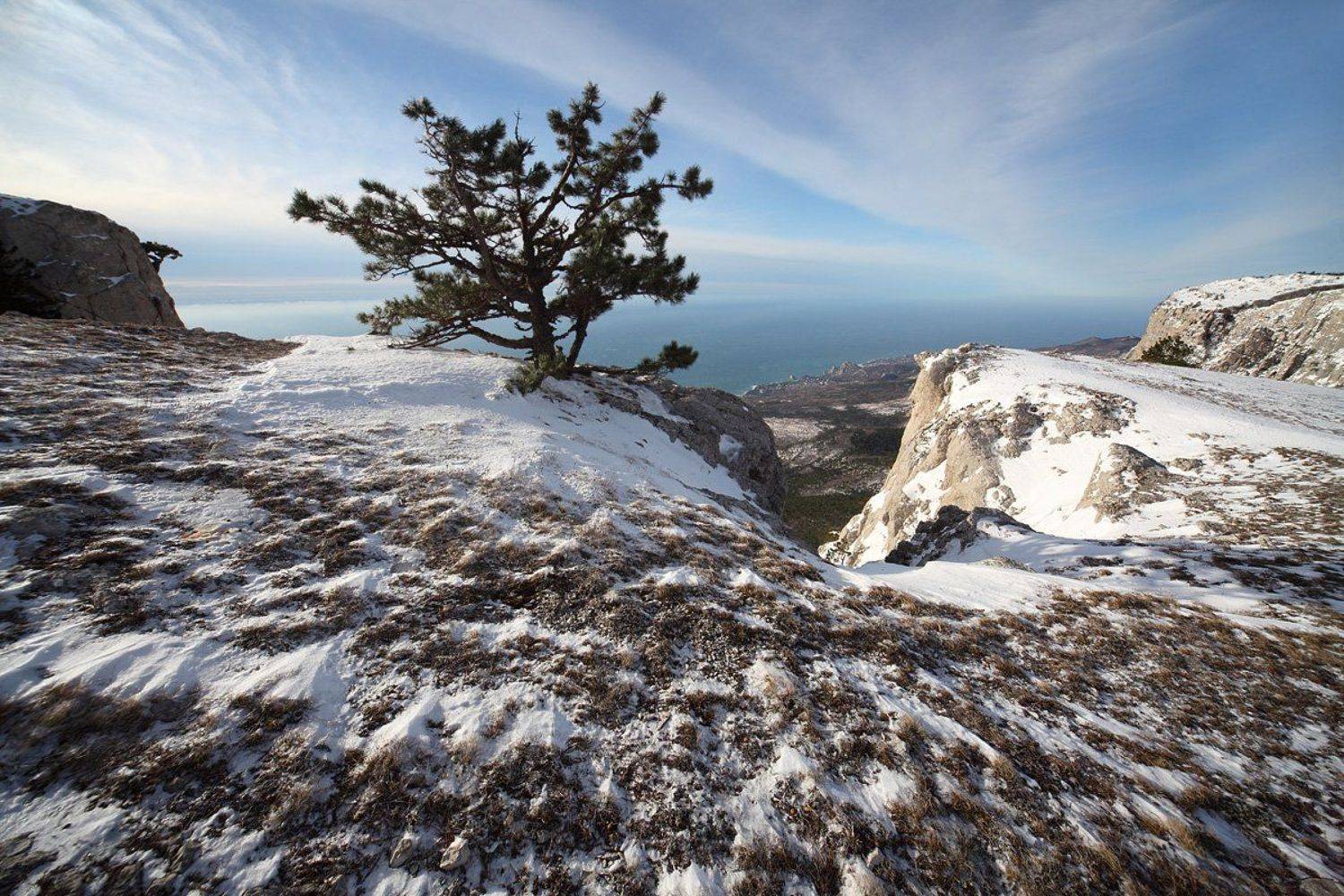 крым, зима, февраль, горы, Михаил Псарёв