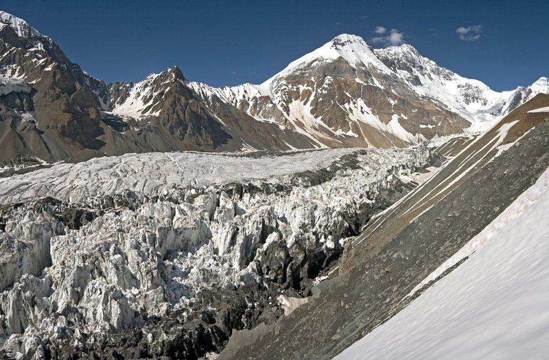 памир, поход, 2010, по леднику гандо Такой разный Памир фото превью