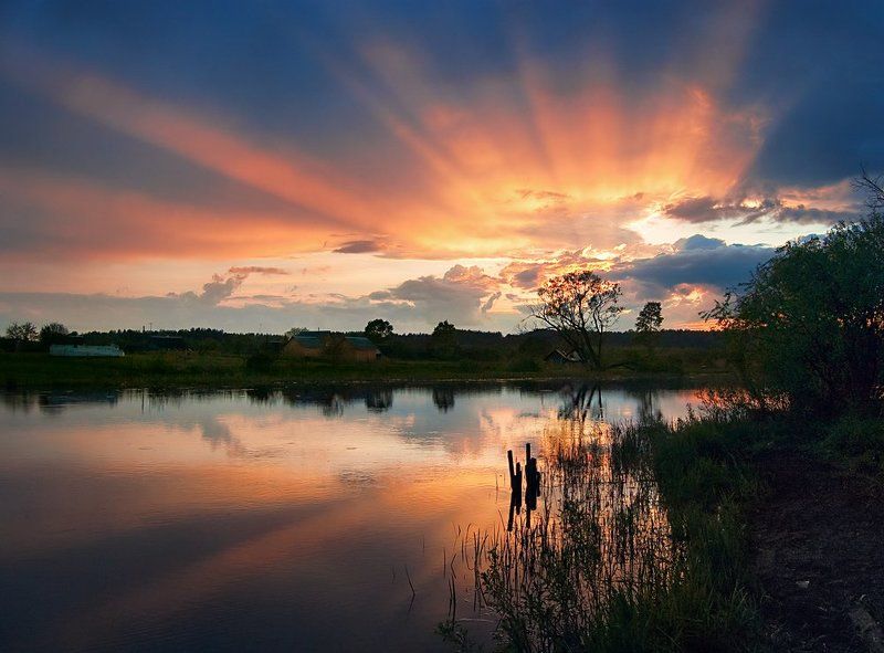 Лиснянский закат... фото превью