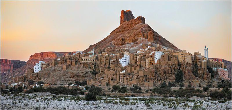 деревня ал-хаджар (провинция хадрамаут), йемен *** фото превью