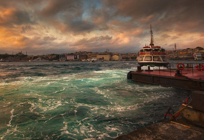 istanbul, sea, ship that my city фото превью