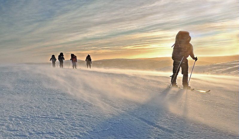 наш поход  2007 года на канду, ветер валит с ног Дорогами севера фото превью