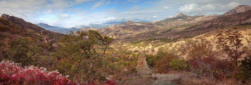 горы, осень Осень в Крыму фото превью