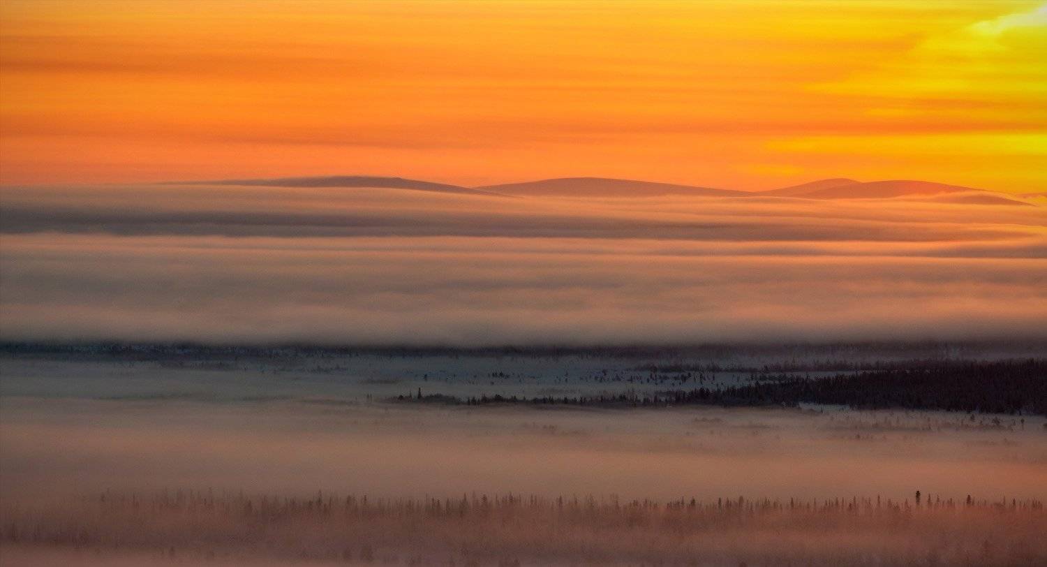 кольский, полуостров, зима, Nikolai (locus)