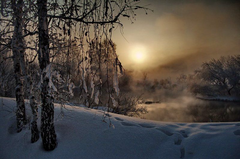 Звенит струна туманного заката... фото превью