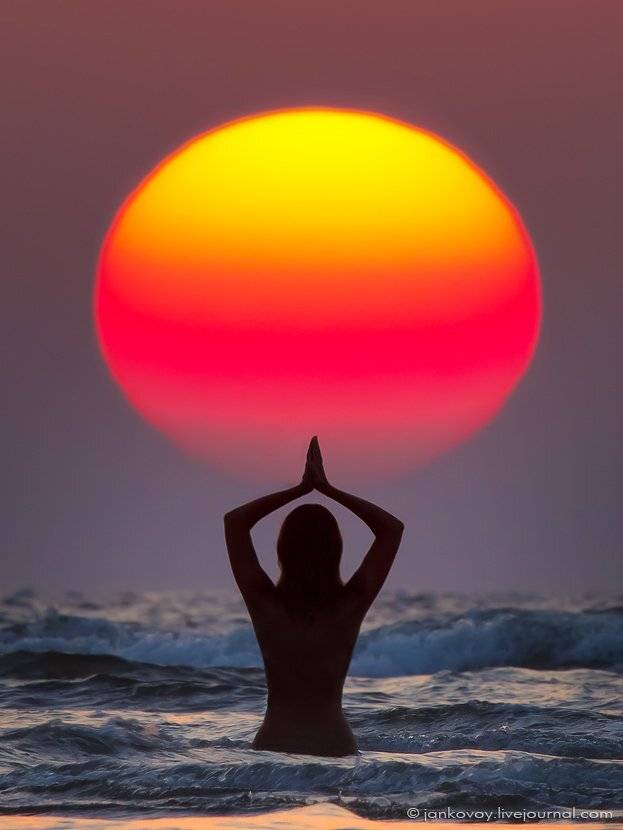 индия, море, океан, солнце, закат, девушка, волны, махараштра, рай, пляж, Антон Янковой (www.photo-travel.com.ua)