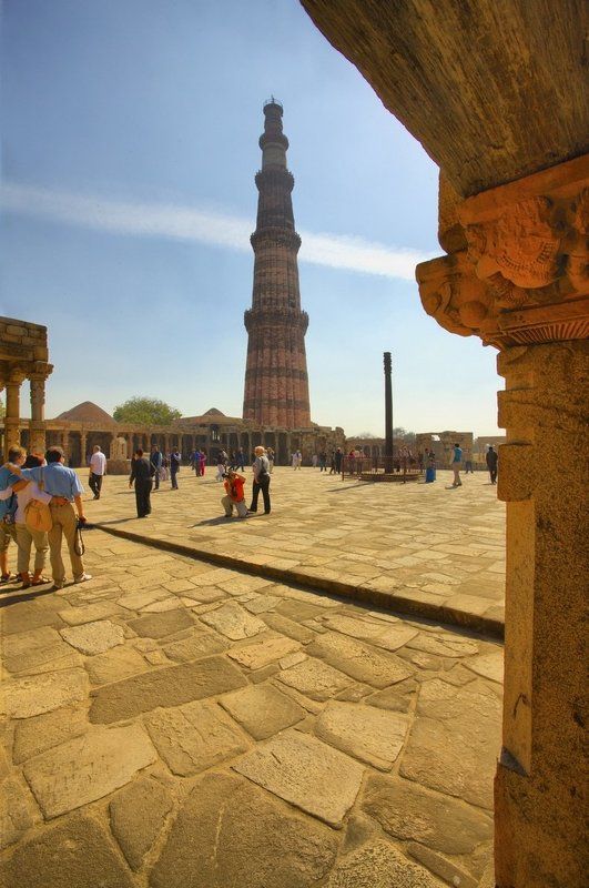 индия,археологический, комплекс, мехраули,металлический столб,шварц ...ВОПРОС, А ОТВЕТА НЕТ... фото превью