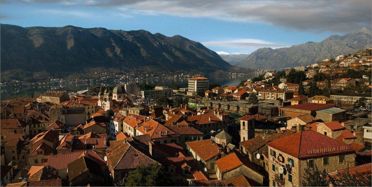 черногория, котор, залив, архитектура, Виктор Перякин
