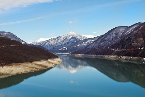 Водохранилище в Гудаури