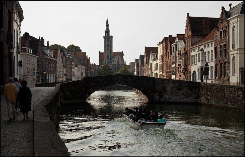 бельгия, брюгге Однажды осенью в Брюгге... фото превью