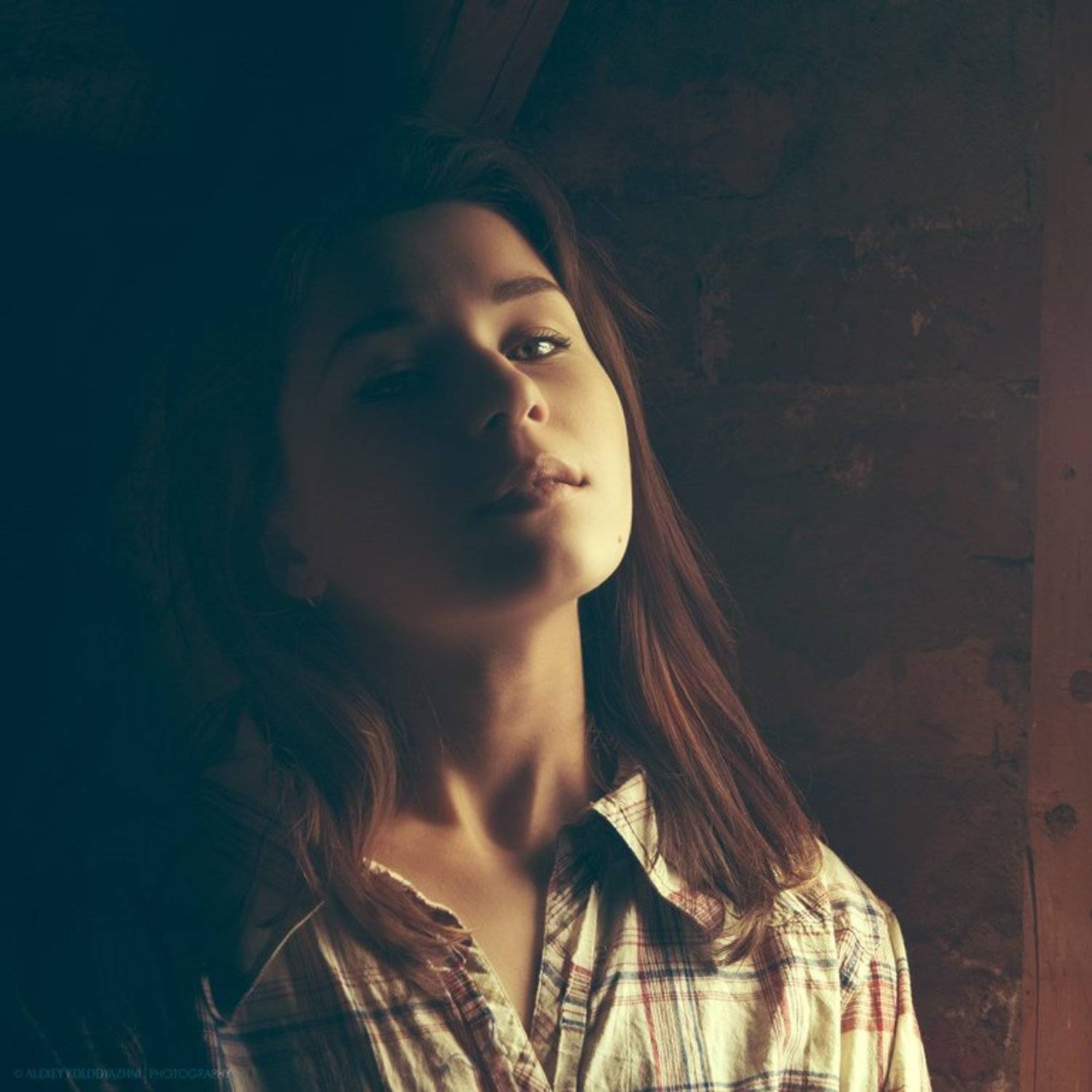 face, portrait, sun, square, лицо, портрет, солнце, квадрат, Alexey Kolodyazhni