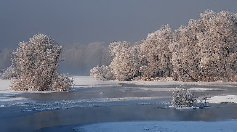 ульба, усть-каменогорск Холодный март фото превью