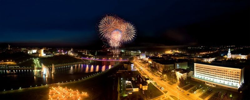 Огни большого города фото превью