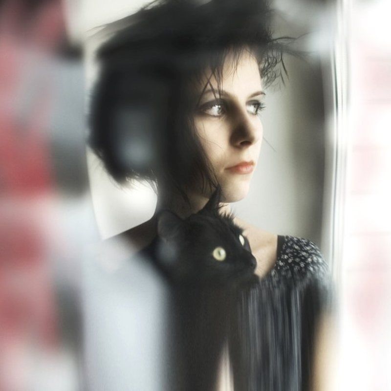 Илона и кот фото превью