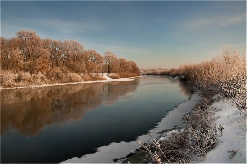пейзаж Краски зимы фото превью