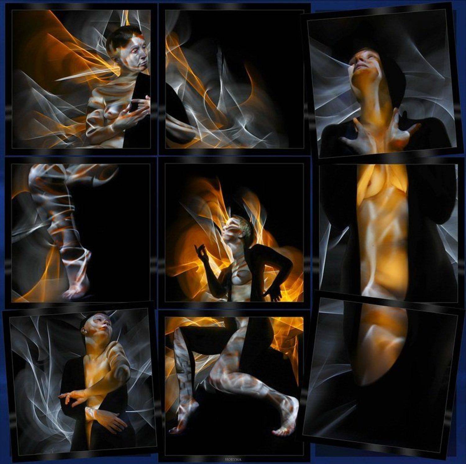 светографика, портрет, свет,  обнаженная_натура, роспись_по_телу, жанр, сюжет, ню, akt, мультикомпозиция, HoryMa (ХориМа)