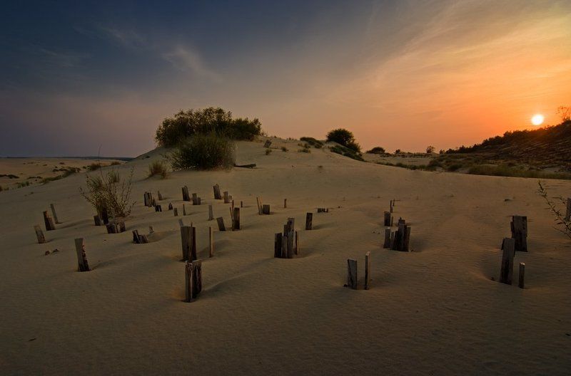 закат Последний луч заката фото превью