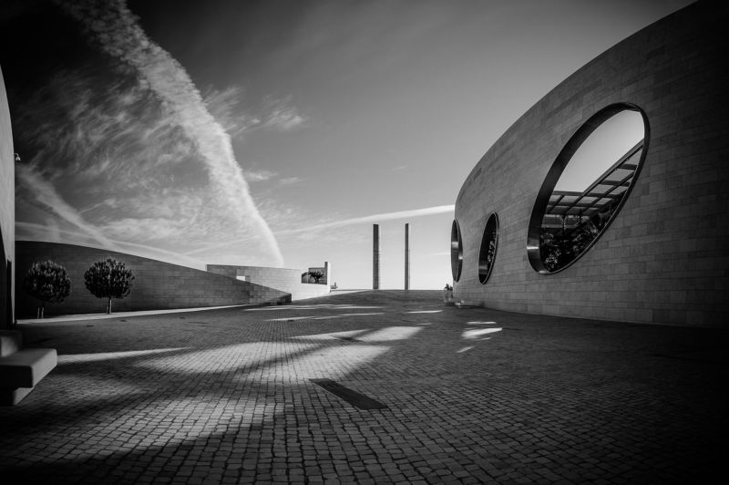 street, art, architecture, lisbon, Portugal, buildings, city, cityscape, Portugal, landscape Champalimaud foundation фото превью