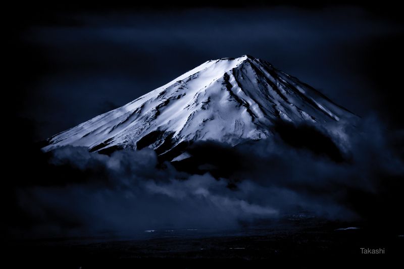 Fuji,Japan,mountain,snow,cloud,beautiful,amazing,blue,white, The snow peak фото превью