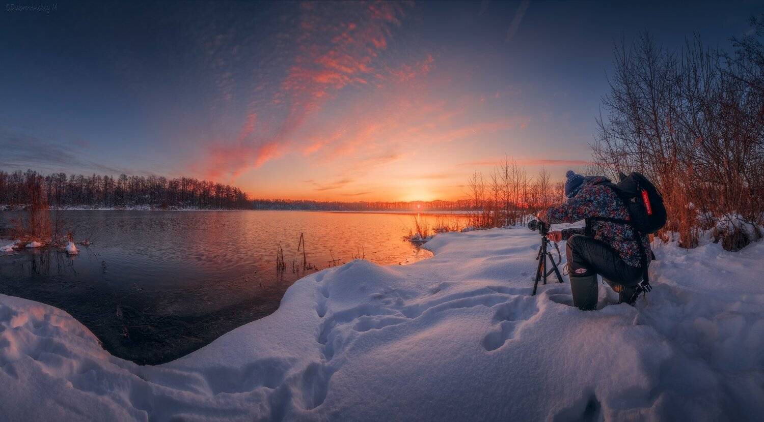 шатура, озеро, фотограф, рассвет, Михаил Дубровинский