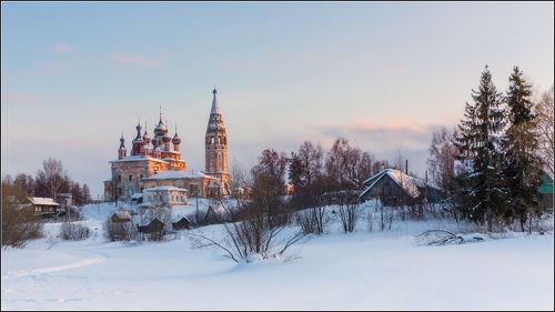 Зимний вечер в Парском