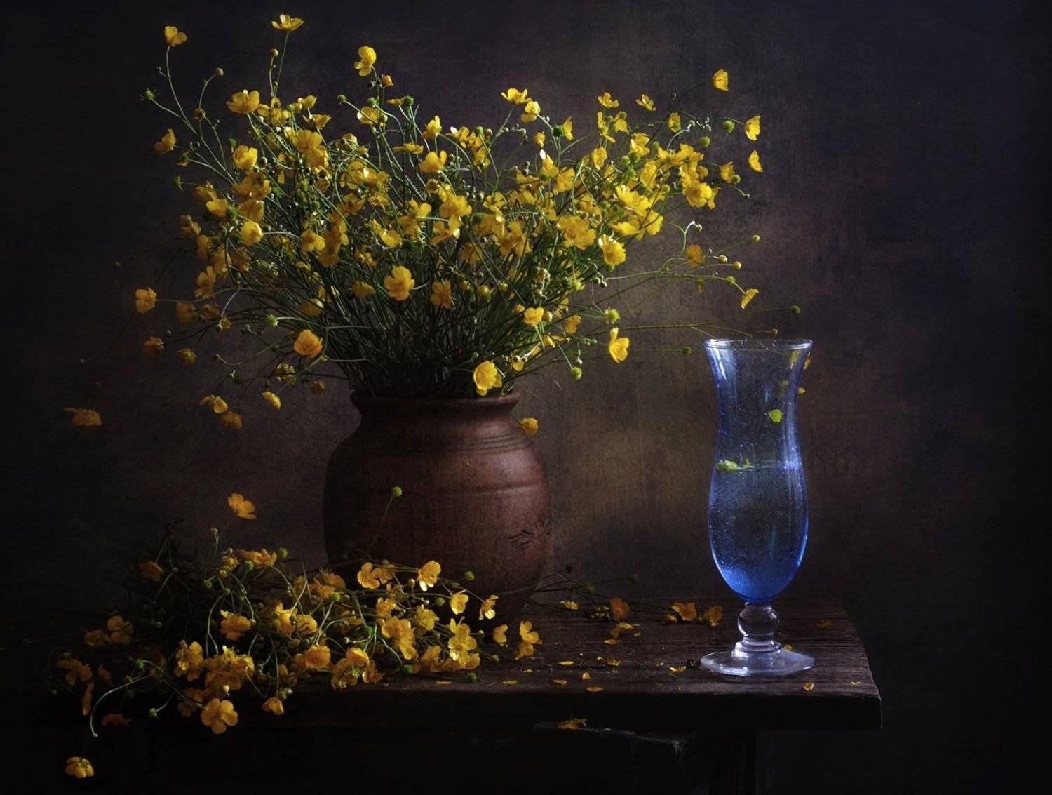 натюрморт,лютики,цветы, Наталия